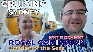 Sea Day Fun on Ovation of the Seas | Cruise Vlog Day 5 | Sydney&ndash;Hobart&ndash;Eden
