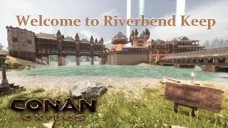 Large Conan Exiles Nemidian Castle - Telith's Island NO MODS. | CONAN EXILES #conanexiles