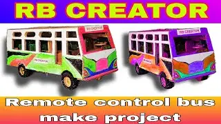 Remote control bus make. #shortsvideo #science #sensor #chemistry #technology 