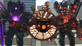 Astrol hydra titan vs All Titan speaker man,tvman, speakerman ! Minecraft mod battle