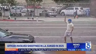 Shocking LAPD Data: Murders Plummet in LA, Officer-Involved Shootings Surge to 10-year high