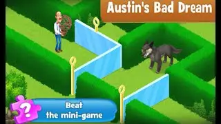 GARDENSCAPES | Austin BAD DREAM Series| Top 25 Mini Games| NEW Android| Walkthrough|
