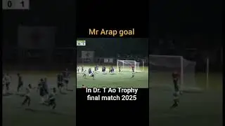 Equalizer goal by Team Mon in Dr.T Ao Trophy against Niuland in final match 2025