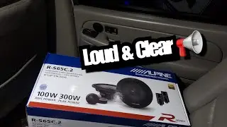 Компонентные динамики Alpine Type R 6.5 в корпусе Duramax