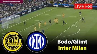 🔴In Diretta- Bodo/Glimt vs Inter Milan | UEFA Champions League 2025/26 | eFootball PES21 Simulation