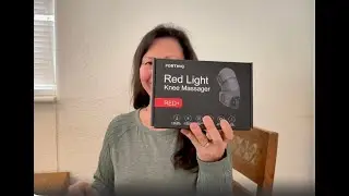 Наколенник FORTHiQ RED+ с функцией подогрева и терапии красным светом, наколенник с 5 уровнями ин...