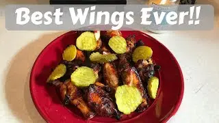 Best Tailgating Wing Recipe | Pickleback Wings | Cooking with Auntie O