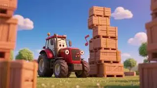Tractor&rsquo;s Song of Stacking High | Nursery Rhymes & Kids Songs