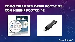 Como criar pendrive bootavel com Hirens BootCD (How to create bootable USB stick with Hirens BootCD)