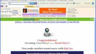 How making money Traffic Exchange in EasyHits4U.flv
