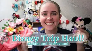Disneyland and Aulani Haul | Christmas and New Years Trip