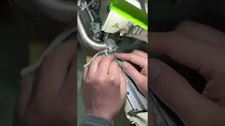 Hour-needle six-thread machine has stable operation and beautiful stitches