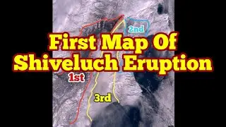 First Map: Ash Distribution Of Shiveluch Volcanic Eruption In April 2023