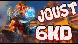 SMITE Zeus Build SEASON 5 - 6 KD JOUST GAMEPLAY - SMITE PS4 ZEUS GUIDE