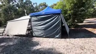 3 night at Woodgate caravan and camping QLD at walkers point.