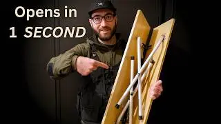 Snow Peak Single Action - The Best Designed Camp Table?