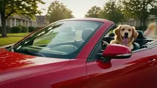 A Dog Driving a Car?! 😳🐶 | AI