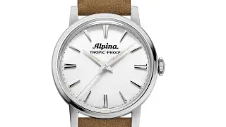 The lightest weight of Alpina Automatic Men's Heritage'1965'Tropic Proof Handwinding Swiss Made