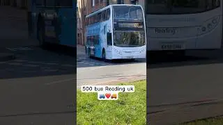 🚍 Beautiful Light Blue 500 Bus in Reading, UK &ndash; A Stunning Ride 🌟 ।්&zwj;ර#viralvideo