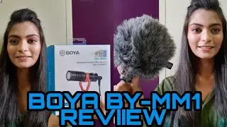 BOYA BY-MM1 REVIEW- CHEAP & BEST SHOTGUN MIC FOR YOUTUBE || TandrimaLifeStyle
