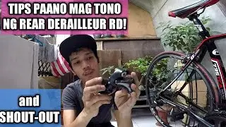 tips kung paano mag tono ng rear derailleur how to adjust rear derailleur