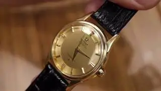 Omega Constellation Piepan ขานก ทองคำ18k หน้าปัดทองคำแท้ ปี1960  Crossthetime 29/9/2018
