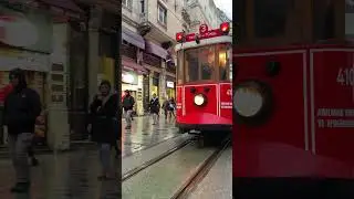 Historic & iconic tramway of istanbul turkey 🇹🇷