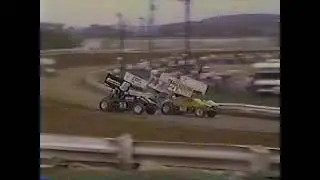 Port Royal Speedway Sprint cars heat race Labor Day Classic 1993   #portroyalspeedway #sprintcars