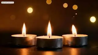 10 Hours Meditation Music 432Hz Nature Flute  Candle Ambience for Deep Sleep, Yoga & Relaxation