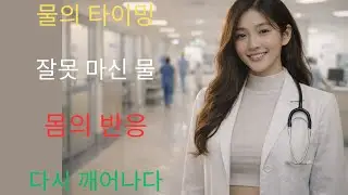 물의 타이밍잘못 마신 물몸의 반응다시 깨어나다