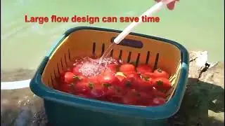 Portable Manual Water Purifier - High Precision Filter for Clean Drinking Water