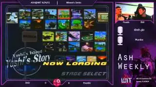 Melee Loser's Bracket ASH@WIT 4/24/15 - DBD (Sheik) vs Pseudo (Fox)