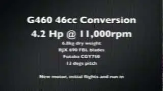 G460 46cc Gas Helicopter