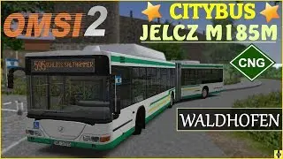 OMSI 2 [60 FPS] - JELCZ M185M CNG im Test in Waldhofen - Let's Play Omsi 2 [#384]