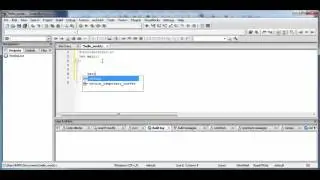C programming tutorial for printing hello world