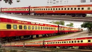 High Speed Old Rajdhani Trains | ICF Rajdhani Express