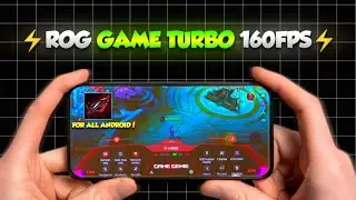 FINALLY !! 🤯 ROG GAME TURBO for ALL  | Convert Low-end Phone into a GAMING PHONE 