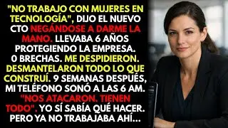El CTO se negó a darme la mano diciendo 'no trabajo con mujeres'...9 semanas después perdieron $6.7M