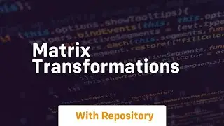 matrix transformations