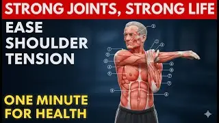 Slow Shoulder Stretch for Seniors | Gentle Movement to Relieve Neck and Shoulder Tension