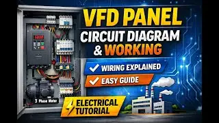 VFD Panel Circuit Diagram |Electrical Panels Basics