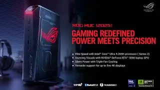 ROG NUC (2025) Gaming Mini PC | ROG