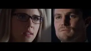Olicity - Arrow - 2x01 Pt.8 - Felicity finds out why Oliver doesn't want to be the hood again