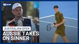 Jannik Sinner Takes On Aussie James Duckworth In Second Round Of Australian Open | 10 News