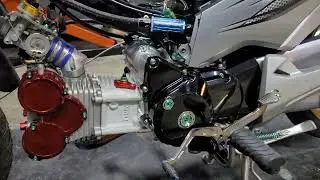 Wave125 Billet Crankcase for Yamaha cylinder head. By BikeEmpire