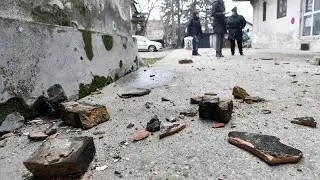 Újabb erős földrengés Horvátországban