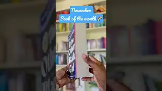 Novembers book of the month 🌈