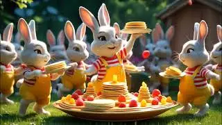 Bella Bunny&rsquo;s Breakfast Bop 🥞 | Fun Morning Dance Song for Kids!