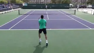 2019 Indian Wells Practice – Roberto Batista Agut