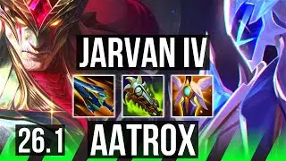 JARVAN IV vs AATROX (JGL) | 33K damage | KR Master | 26.1